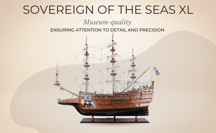 Step Into History: Unveiling the Sovereign of the Seas XL Limited Edition Model Ship