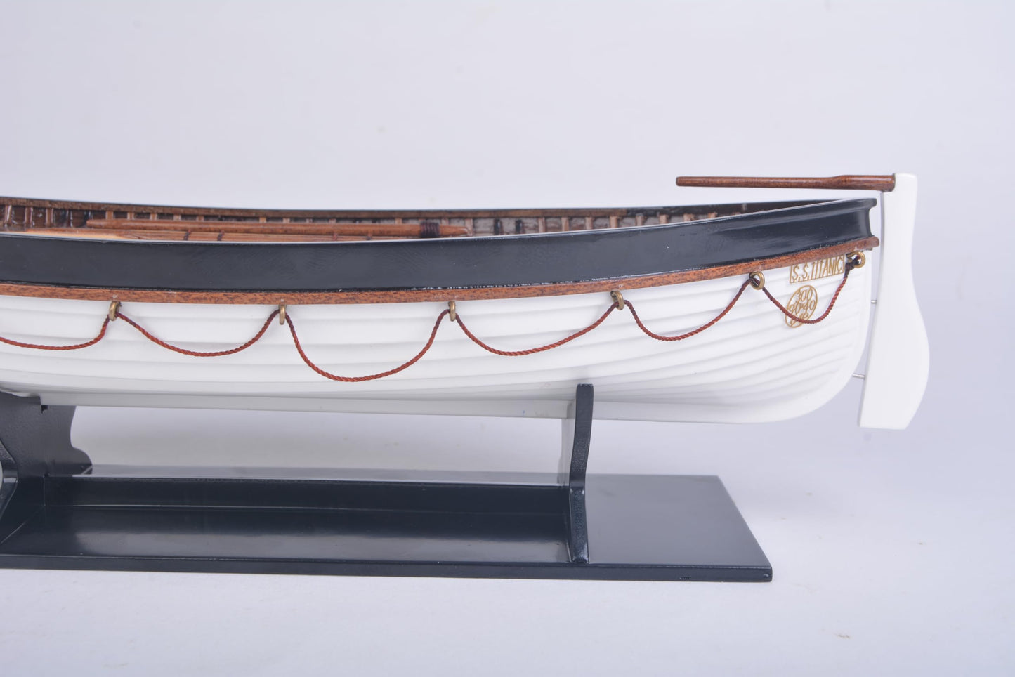 Old Modern Handicrafts RMS Titanic’s Lifeboat Model – Handmade Nautical Décor Gift - 11.4L x 4W x 3.1H Inches