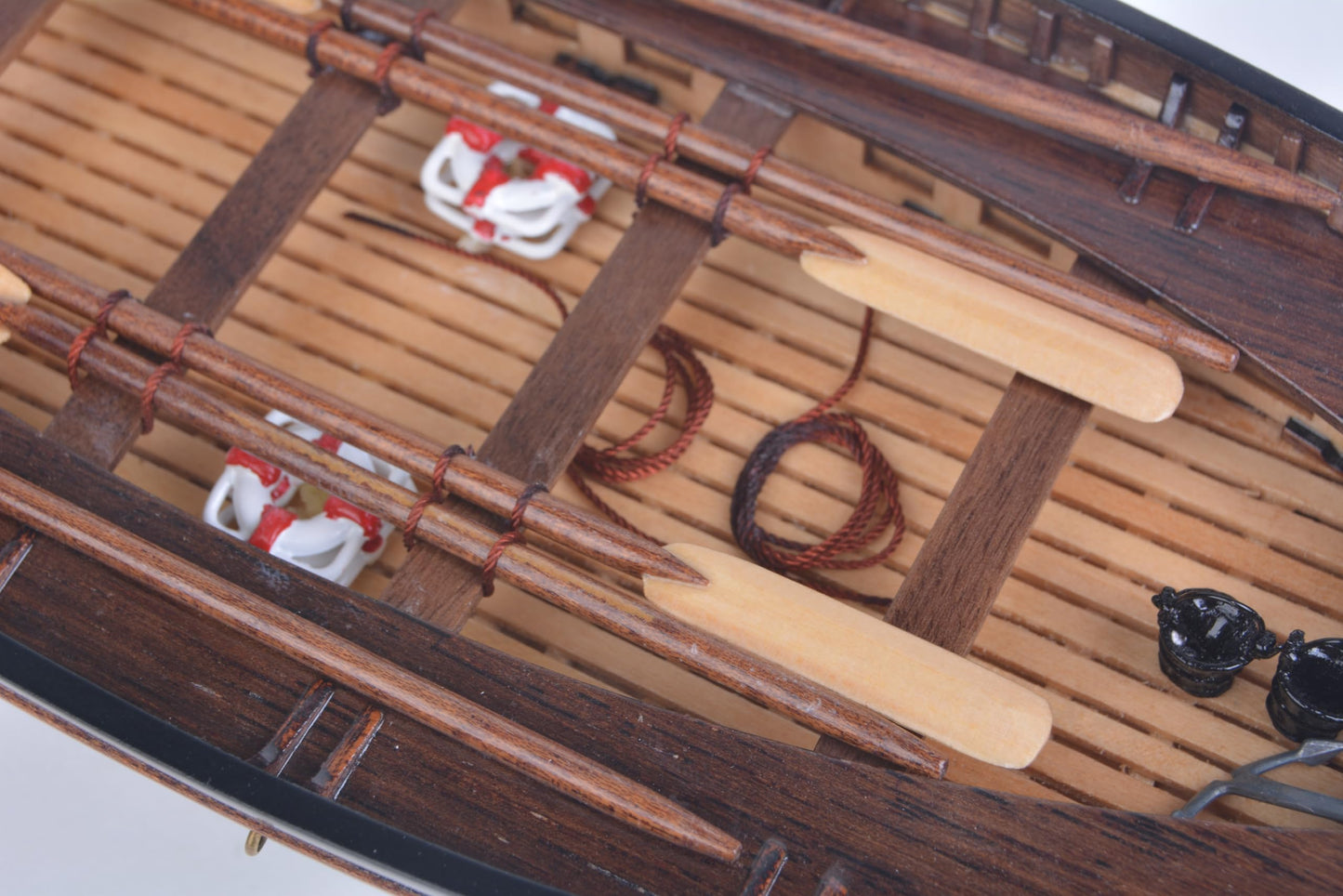 Old Modern Handicrafts RMS Titanic’s Lifeboat Model – Handmade Nautical Décor Gift - 11.4L x 4W x 3.1H Inches