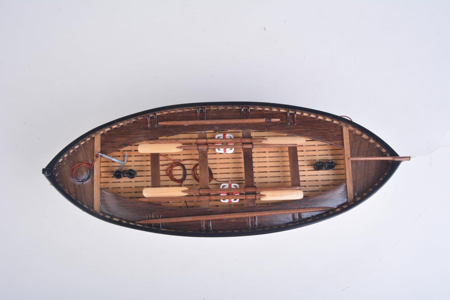 Old Modern Handicrafts RMS Titanic’s Lifeboat Model – Handmade Nautical Décor Gift - 11.4L x 4W x 3.1H Inches