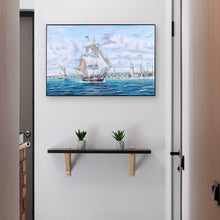 Load image into Gallery viewer, Whaler &#39;Lexington&#39; Leaving Nantucket - Canvas Painting
