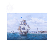 Load image into Gallery viewer, Whaler &#39;Lexington&#39; Leaving Nantucket - Canvas Print
