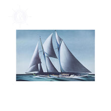 Load image into Gallery viewer, Pair of Yacht Paintings - Canvas Print
