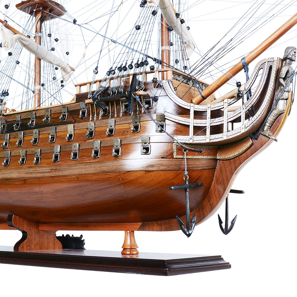 ROYAL LOUIS MODEL SHIP | Museum-quality | Fully Assembled Wooden Ship Models