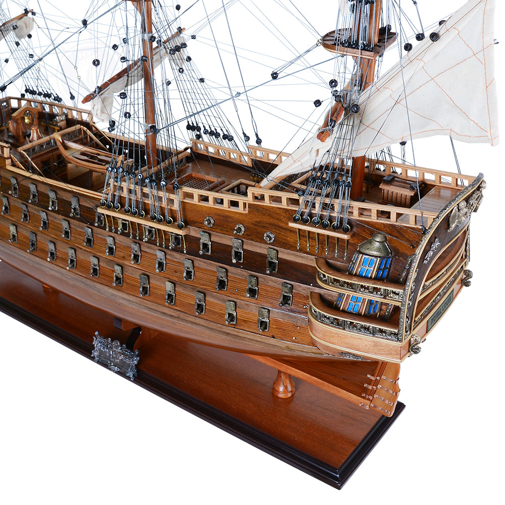 ROYAL LOUIS MODEL SHIP | Museum-quality | Fully Assembled Wooden Ship Models