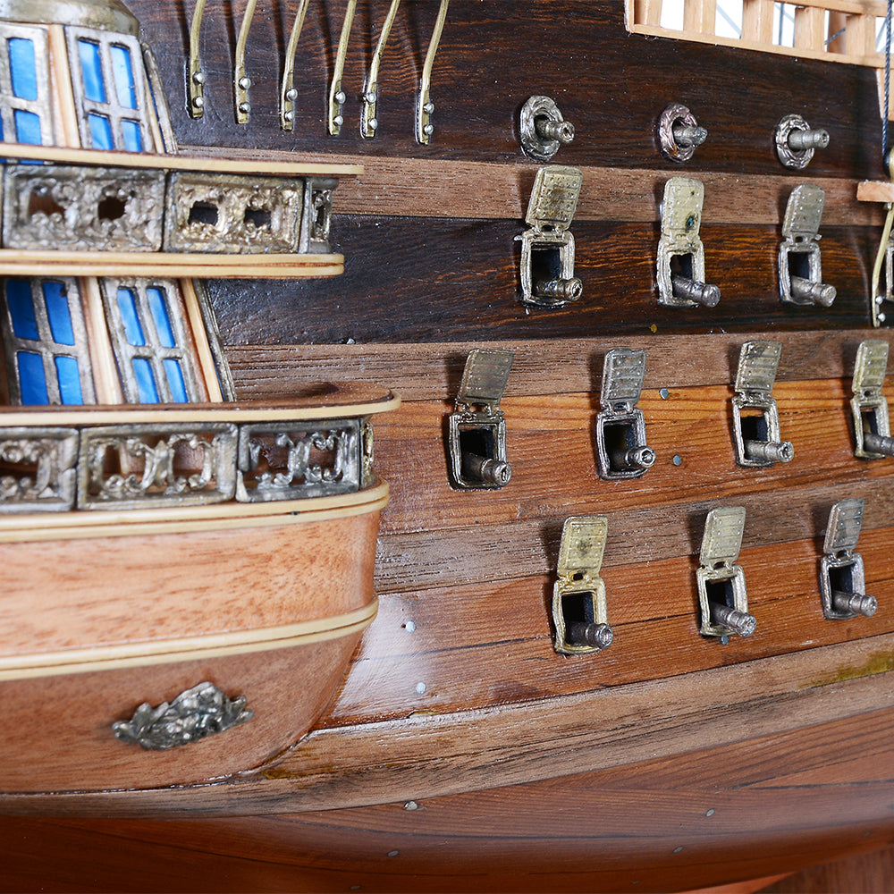 ROYAL LOUIS MODEL SHIP | Museum-quality | Fully Assembled Wooden Ship Models