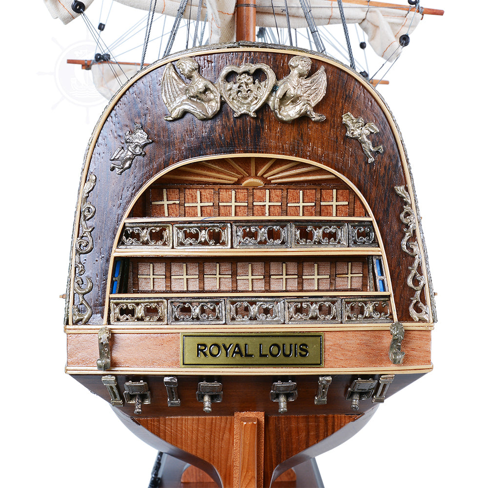 ROYAL LOUIS MODEL SHIP | Museum-quality | Fully Assembled Wooden Ship Models
