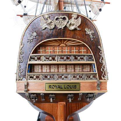 ROYAL LOUIS MODEL SHIP | Museum-quality | Fully Assembled Wooden Ship Models