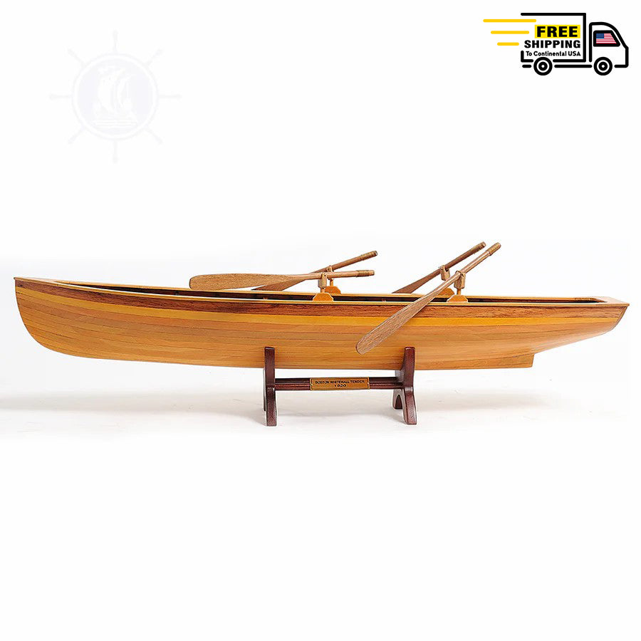 BOSTON WHITEHALL TENDER MODEL BOAT | Museum-quality | Fully Assembled Wooden Model boats