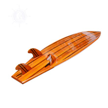 Load image into Gallery viewer, SHORT BOARD | Wooden Kayak |  Boat | Canoe with Paddles for fishing and water sports
