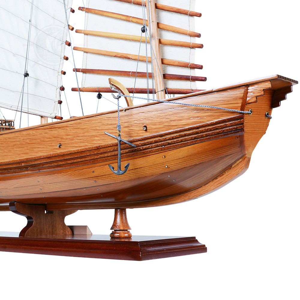 CHINESE JUNK MODEL BOAT | Museum-quality | Fully Assembled Wooden Model boats