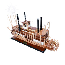 Load image into Gallery viewer, KING MISSISSIPI MODEL BOAT | Museum-quality | Fully Assembled Wooden Model boats

