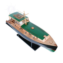 Load image into Gallery viewer, HEMINGWAY™ PILAR MODEL BOAT FISHING BOAT | Museum-quality | Fully Assembled Wooden Model boats

