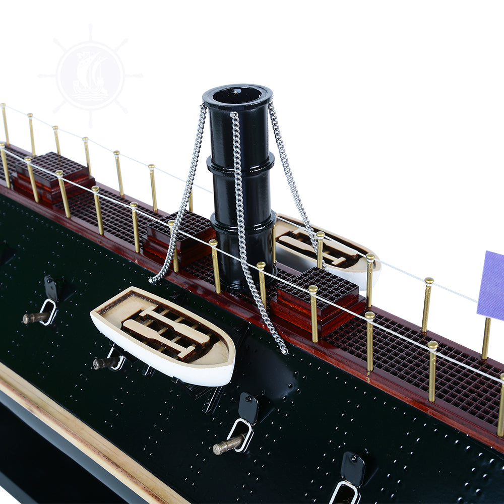 CSS VIRGINIA MODEL BOAT| Museum-quality | Fully Assembled Wooden Model boats
