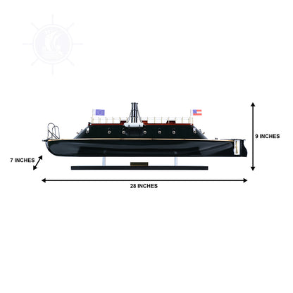 CSS VIRGINIA MODEL BOAT| Museum-quality | Fully Assembled Wooden Model boats