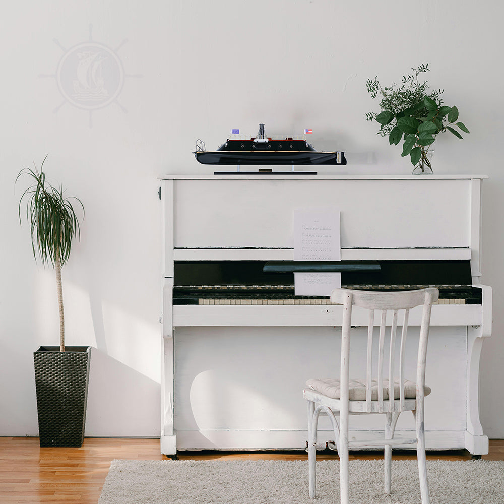 CSS VIRGINIA MODEL BOAT| Museum-quality | Fully Assembled Wooden Model boats