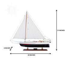 Load image into Gallery viewer, SKIPJACK PAINTED | Museum-quality | Fully Assembled Wooden Ship Model
