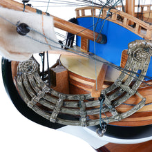 Load image into Gallery viewer, GOTO PREDESTINATION MODEL SHIP PAINTED | Museum-quality | Fully Assembled Wooden Ship Models
