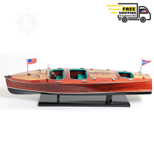 Load image into Gallery viewer, CHRIS CRAFT TRIPLE COCKPIT MODEL BOAT PAINTED | Museum-quality | Fully Assembled Wooden Model boats
