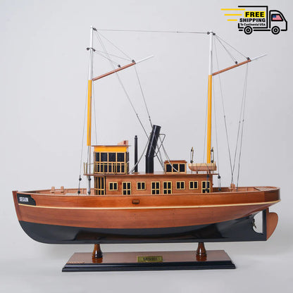SEGUIN MODEL BOAT | Museum-quality | Fully Assembled Wooden Model boats