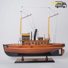 Load image into Gallery viewer, SEGUIN MODEL BOAT | Museum-quality | Fully Assembled Wooden Model boats
