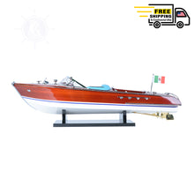 Load image into Gallery viewer, RIVA AQUARAMA MODEL BOAT PAINTED MEDIUM | Museum-quality | Fully Assembled Wooden Model boats
