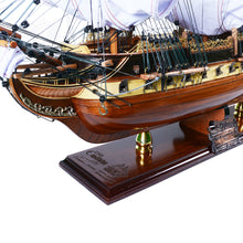 Load image into Gallery viewer, USS Constitution LIMITED EDITION Full Crooked Sails Only 100 Units Produced | Museum-quality | Fully Assembled Wooden Ship Models
