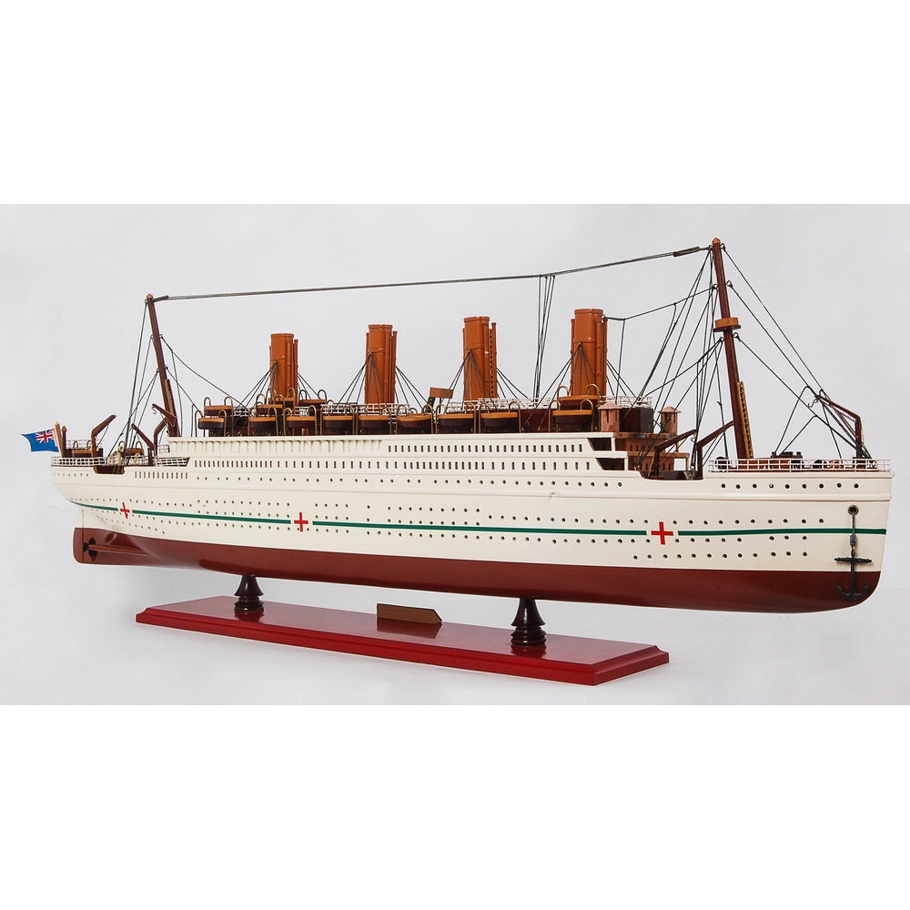 SS Britannic Painted Medium Cruiseship Model