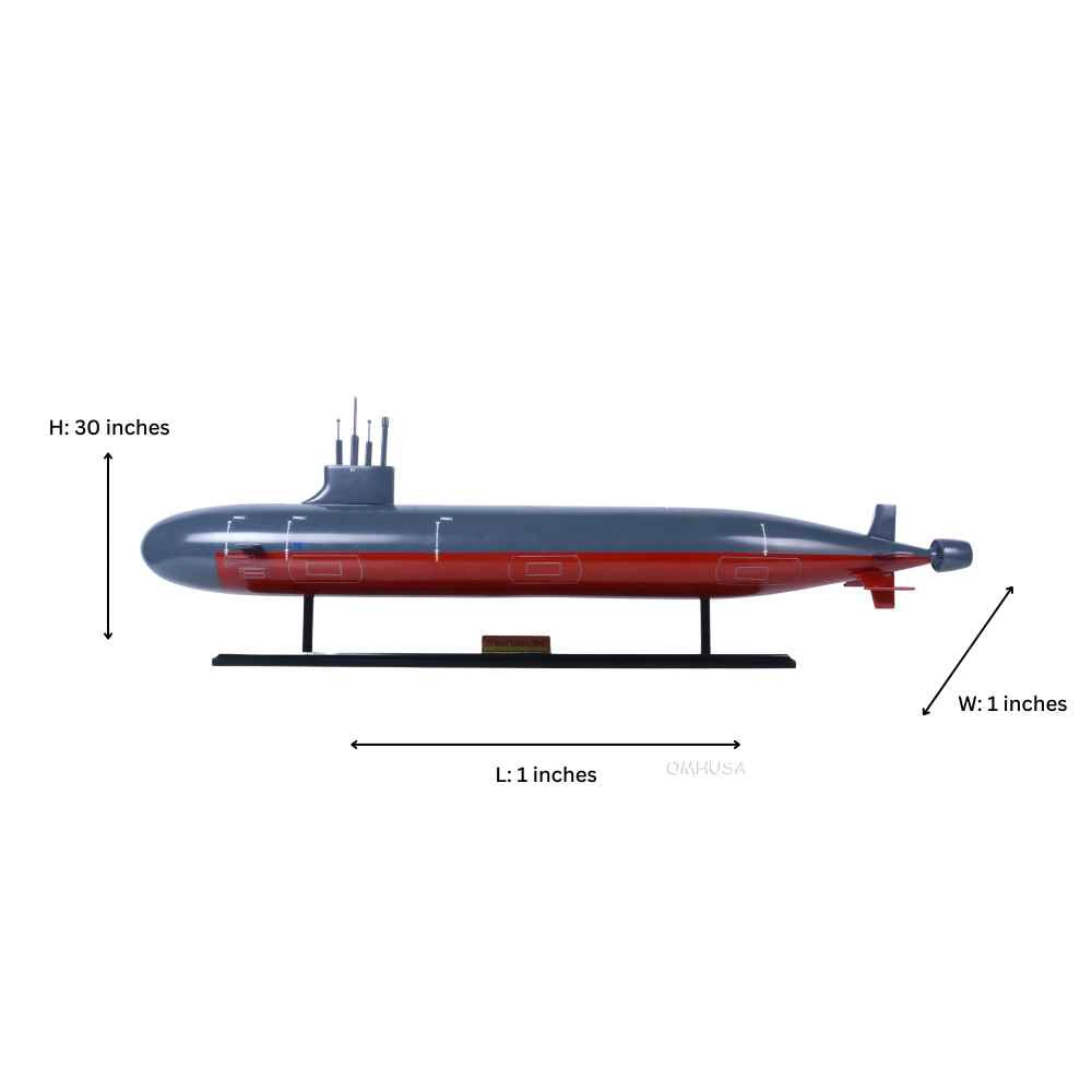 CM412 - USS Seawolf Submarine (SSN-21) 30 Inches Model