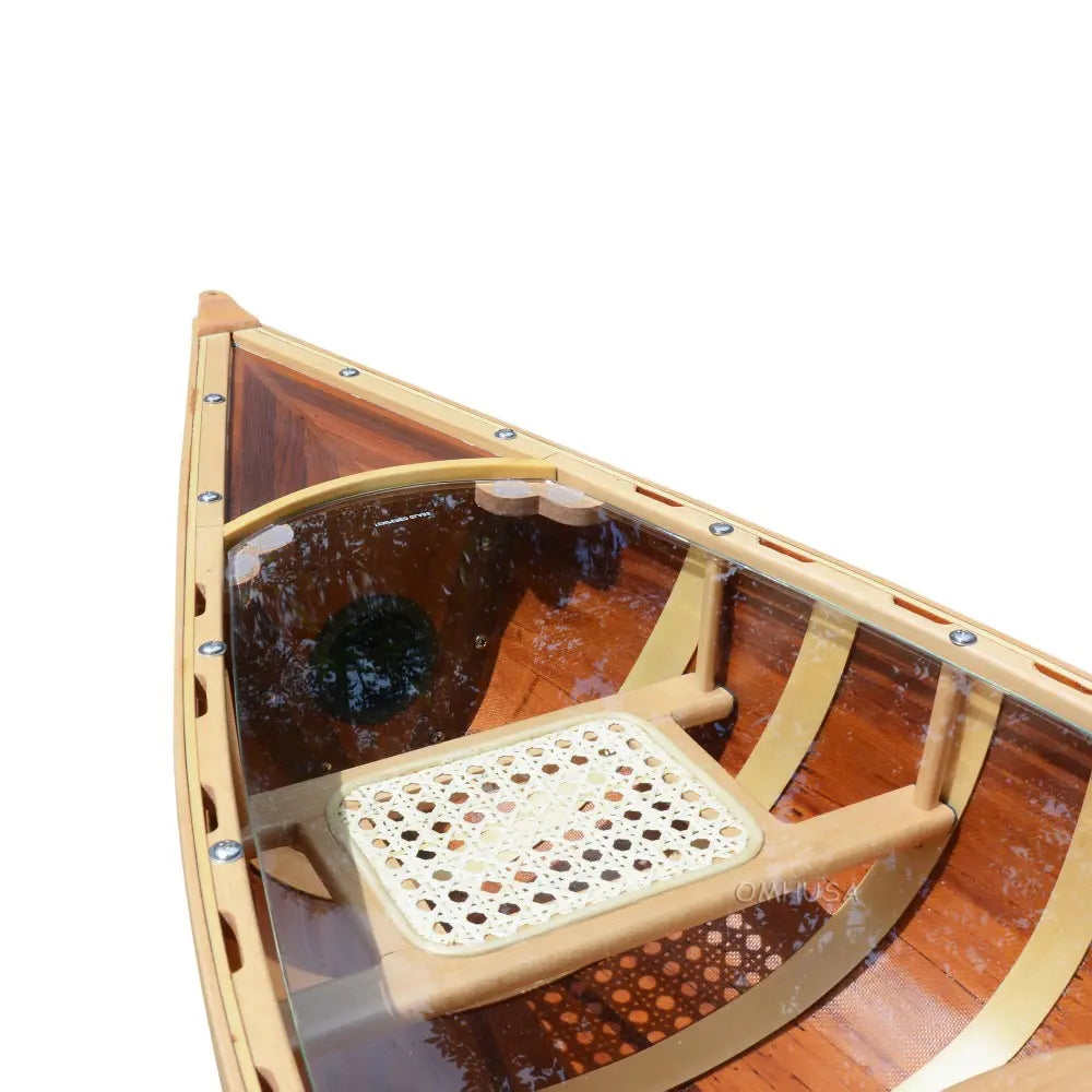 Wooden Canoe Table 5 ft