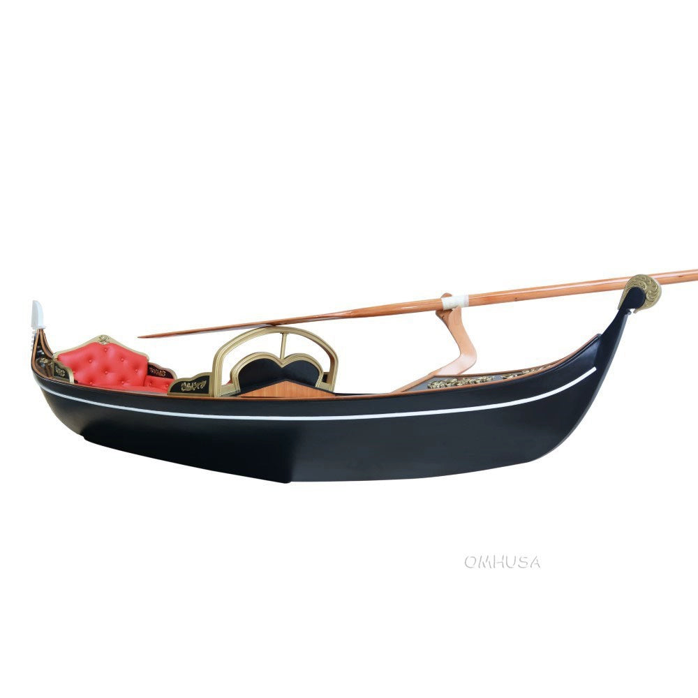 Venetian Gondola Wooden Boat 15 ft.