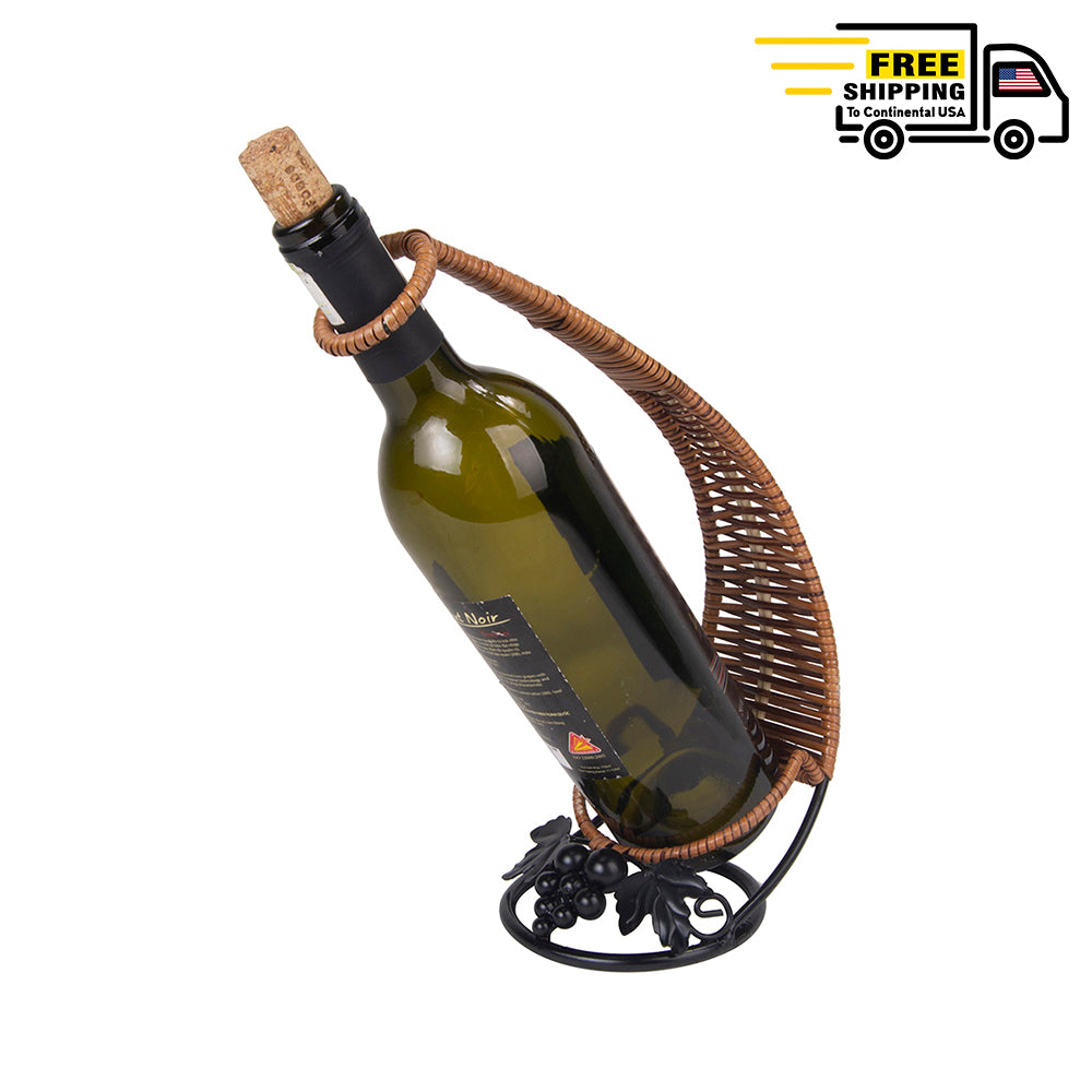 ON THE VINE EMBELLISHED WINE HOLDER