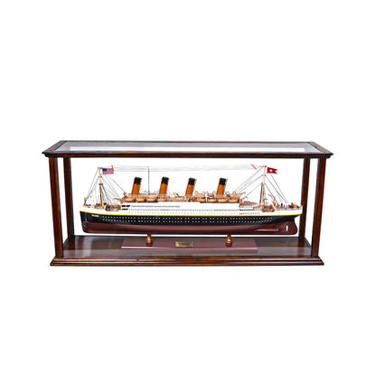 Display Case for Cruise Liner Midsize Classic Brown