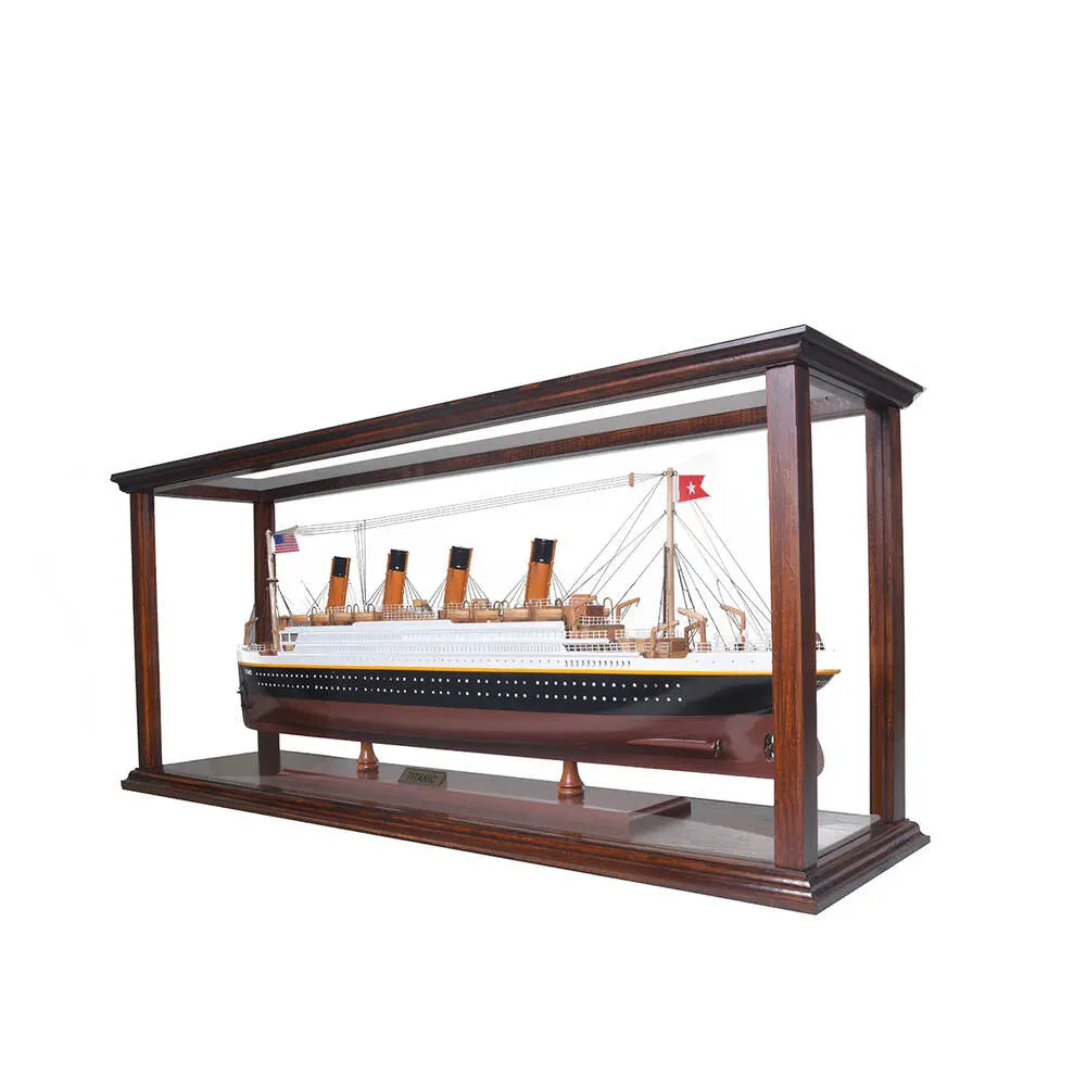 Display Case for Cruise Liner Midsize Classic Brown
