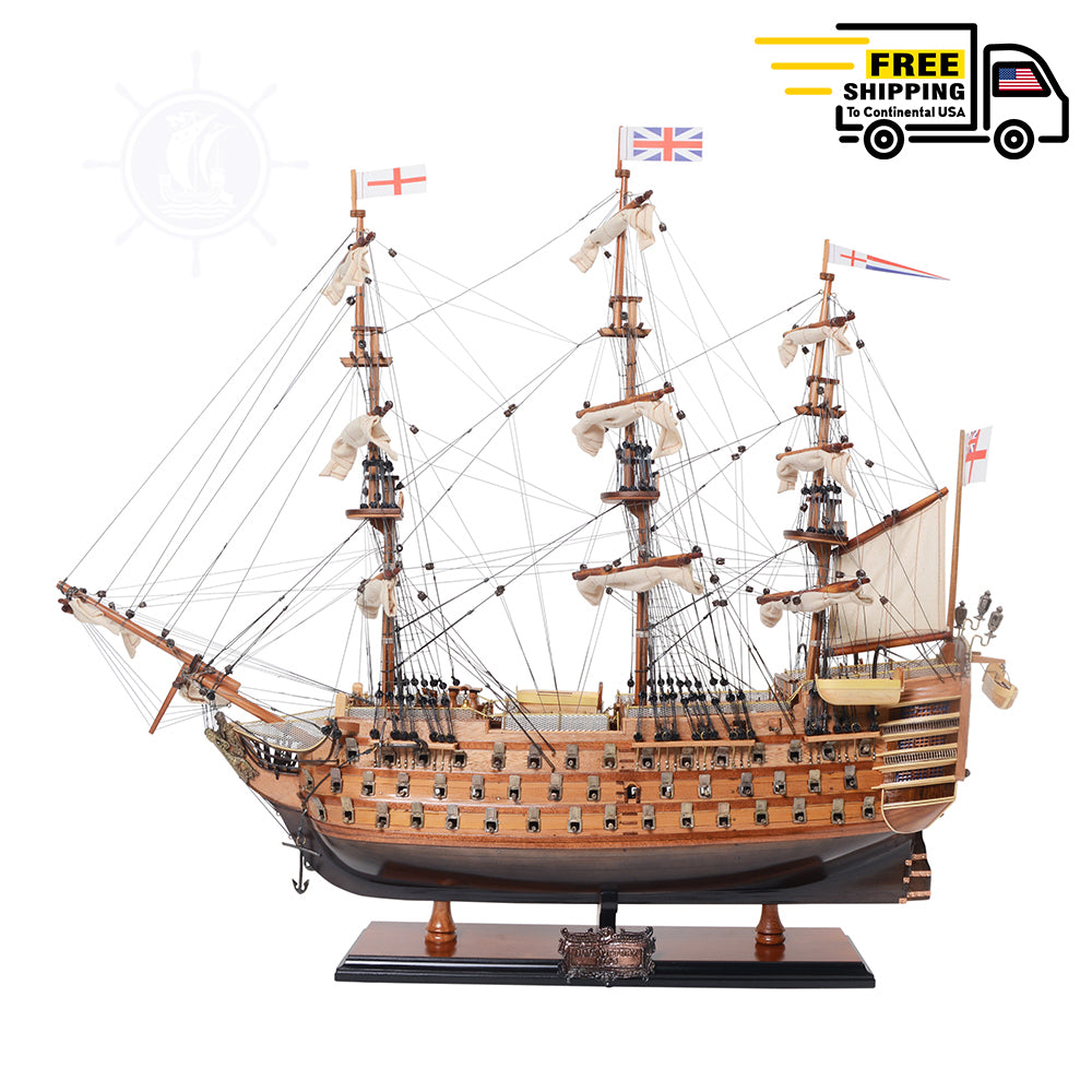 HMS VICTORY MODEL SHIP MID SIZE | Museum-quality | Fully Assembled Wooden Ship Models