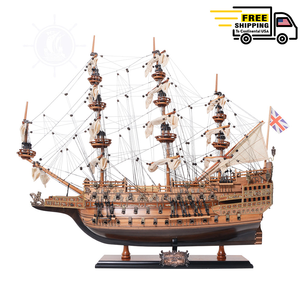 SOVEREIGN OF THE SEAS MODEL SHIP MID SIZE | Museum-quality | Fully Assembled Wooden Ship Models