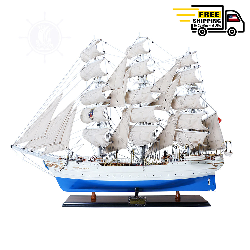 CHRISTIAN RADICH MODEL SHIP | Museum-quality | Fully Assembled Wooden Ship Models