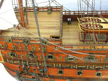 Load image into Gallery viewer, HMS SOVEREIGN OF THE SEAS MODEL SHIP XL WITH DISPLAY CASE NO GLASS | Museum-quality | Fully Assembled Wooden Ship Models
