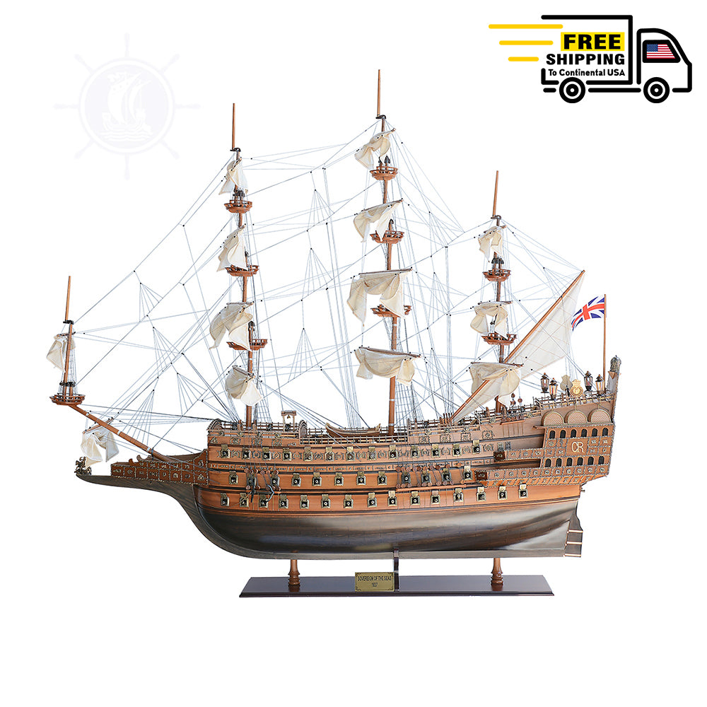 SOVEREIGN OF THE SEAS MODEL SHIP XXL - 7.5 FT | Museum-quality | Fully Assembled Wooden Ship Models