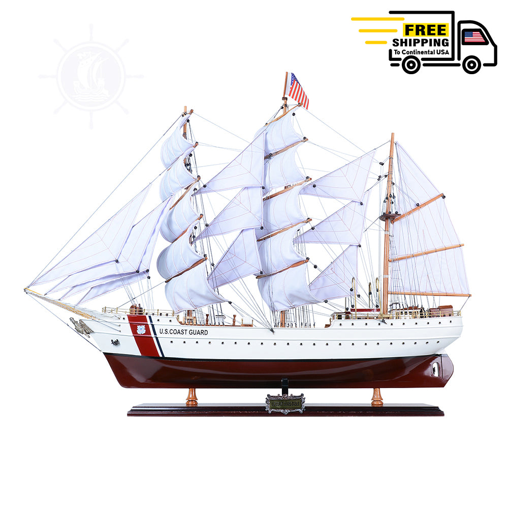 US. COAST GUARD EAGLE MODEL SHIP | Museum-quality | Fully Assembled Wooden Ship Models