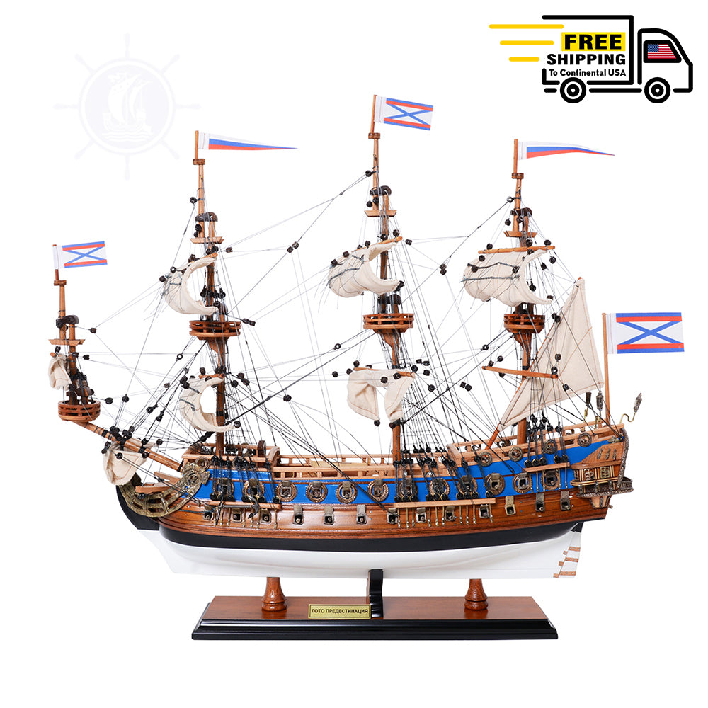 GOTO PREDESTINATION MODEL SHIP SMALL | Museum-quality | Fully Assembled Wooden Ship Models