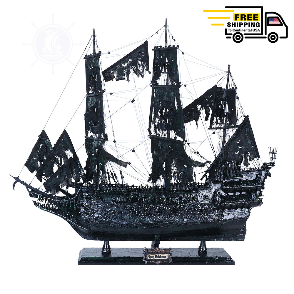 FLYING DUTCHMAN MODEL SHIP MEDIUM | Museum-quality | Fully Assembled Wooden Ship Models