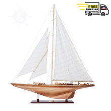 Load image into Gallery viewer, ENDEAVOUR 40 Model Yacht | Museum-quality | Partially Assembled Wooden Ship Model
