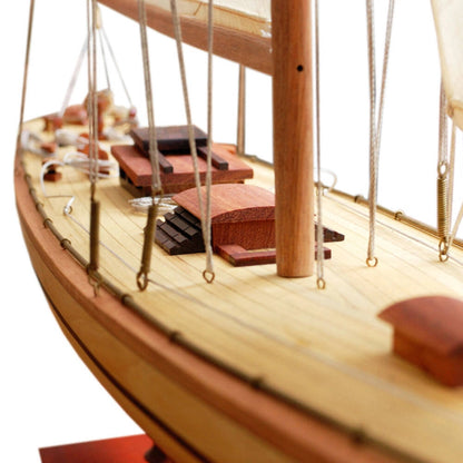 Ranger Medium Sailboat Schooner Yacht Model