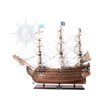 Load image into Gallery viewer, ROYAL LOUIS INLAY HULL | Museum-quality | Fully Assembled Wooden Ship Model
