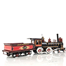 Load image into Gallery viewer, IHC MODEL OF UNION PACIFIC 4-4-0 119 1:24-SCALE | scale model aircraft | Miniatures |Vintage arts and crafts for decoration
