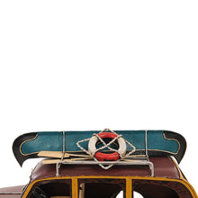 Load image into Gallery viewer, 1947 CHEVROLET SUBURBAN W/CANOE 1:14 | scale model aircraft | Miniatures |Vintage arts and crafts for decoration
