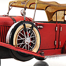 Load image into Gallery viewer, 1933 RED DUESENBERG J 1:12 | scale model aircraft | Miniatures |Vintage arts and crafts for decoration
