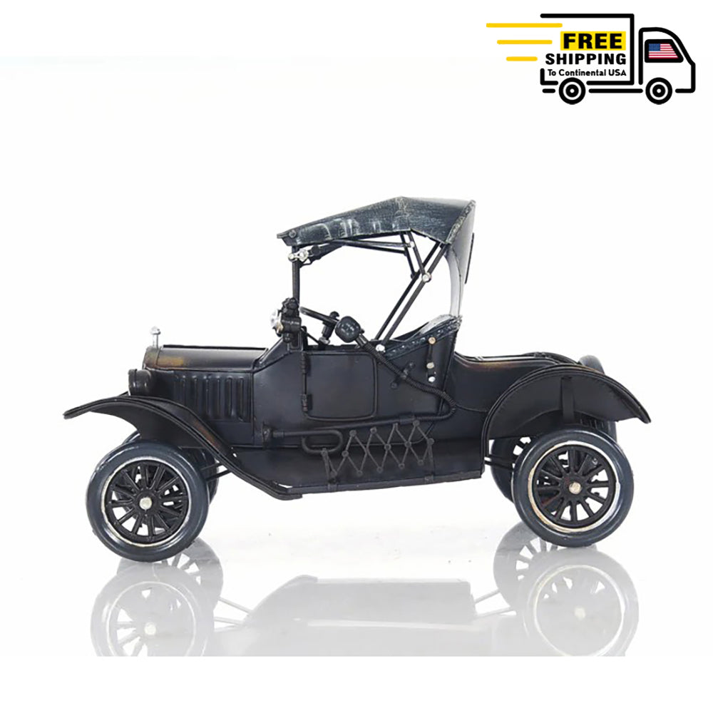 BLACK FORD MODEL T | scale model aircraft | Miniatures |Vintage arts and crafts for decoration