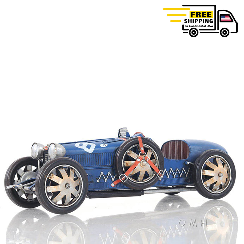 BUGATTI TYPE 35 | scale model aircraft | Miniatures |Vintage arts and crafts for decoration